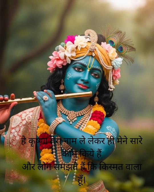 Jai Shree Krishna Shayari