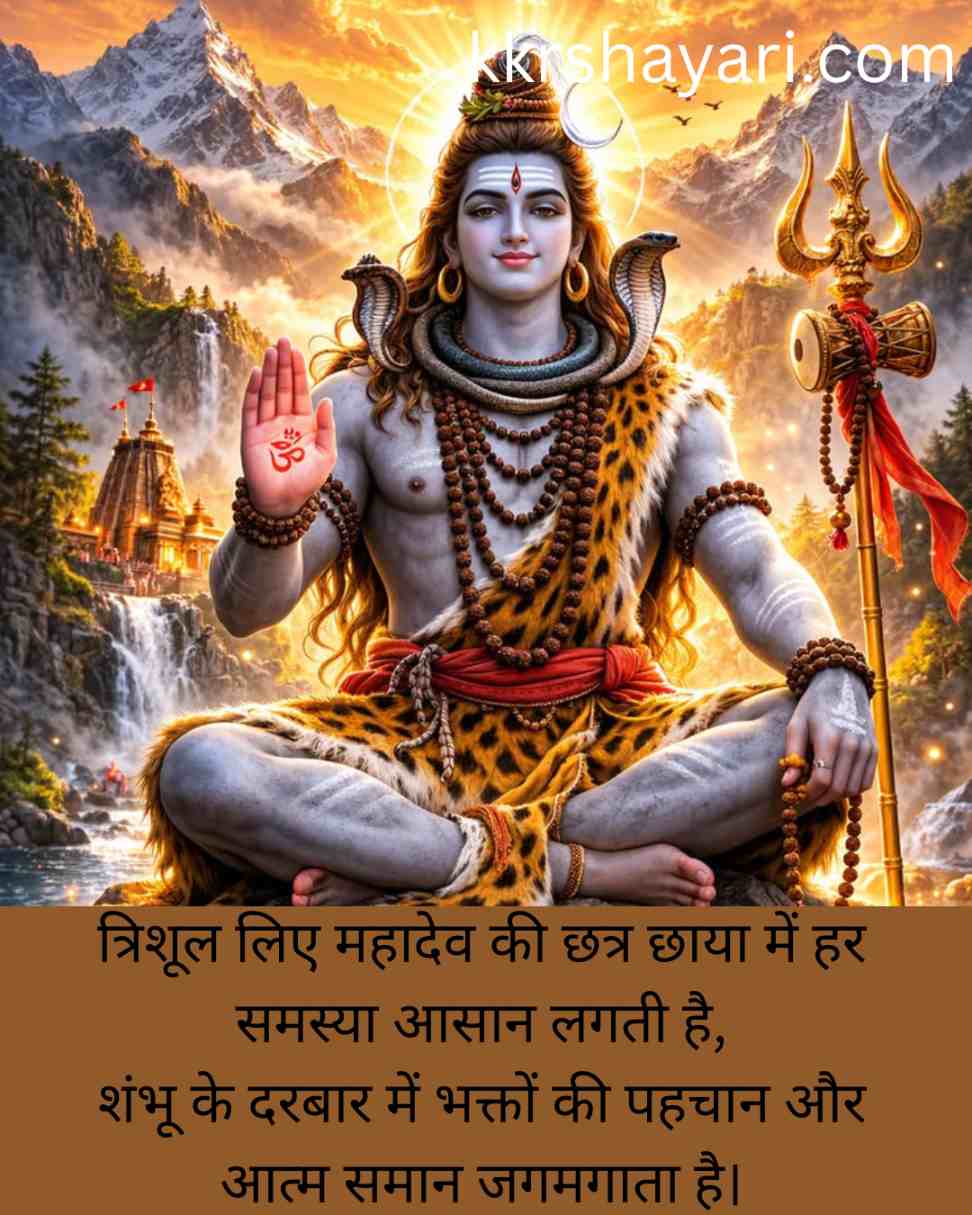 Mahadev Shayari In Hindi