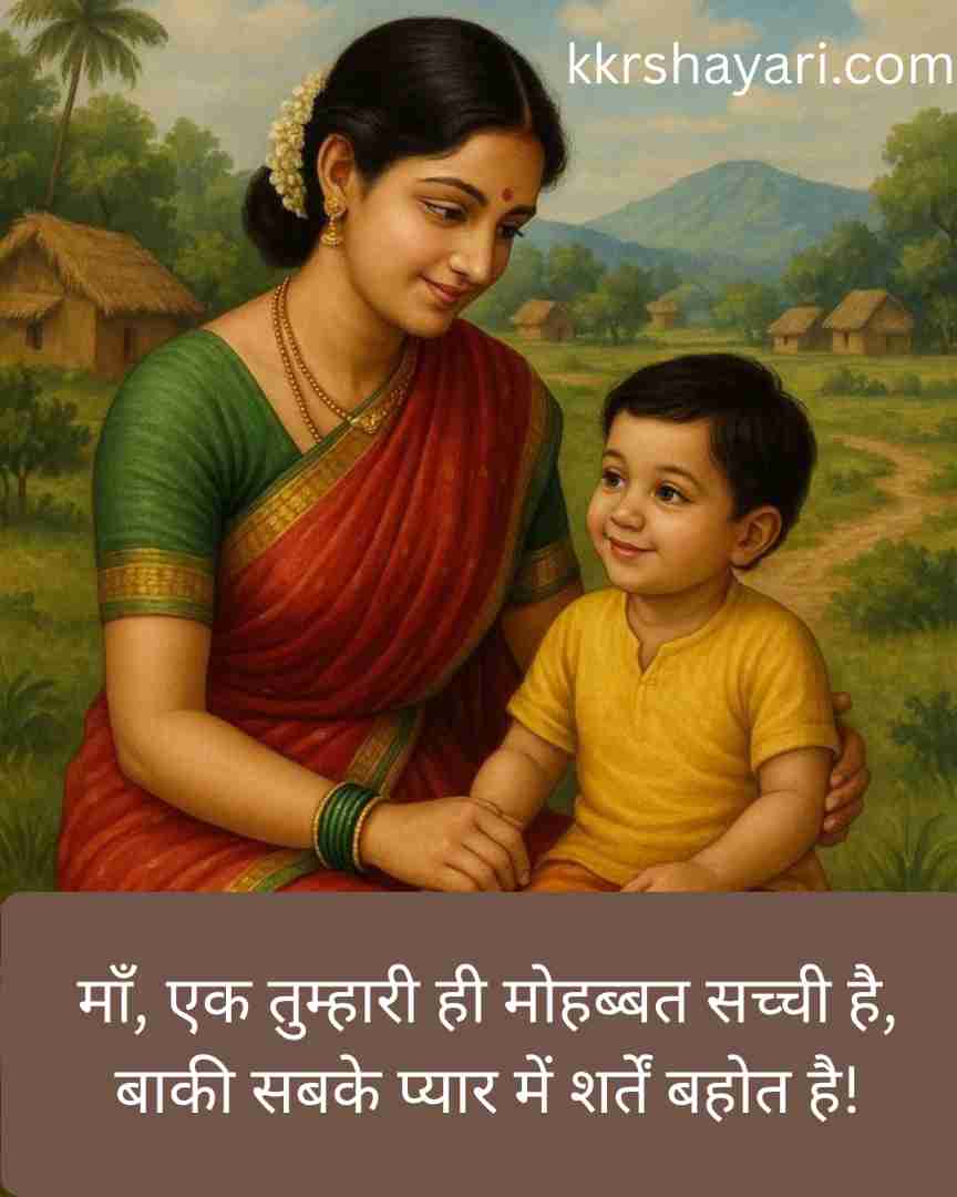 best shayari for maa in hindi