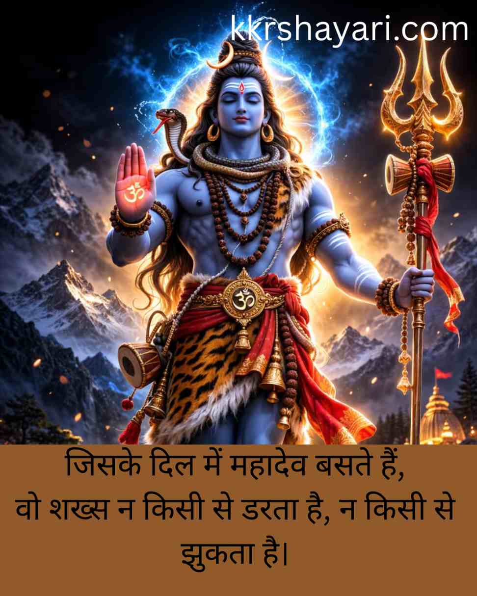 Mahadev Shayari In Hindi